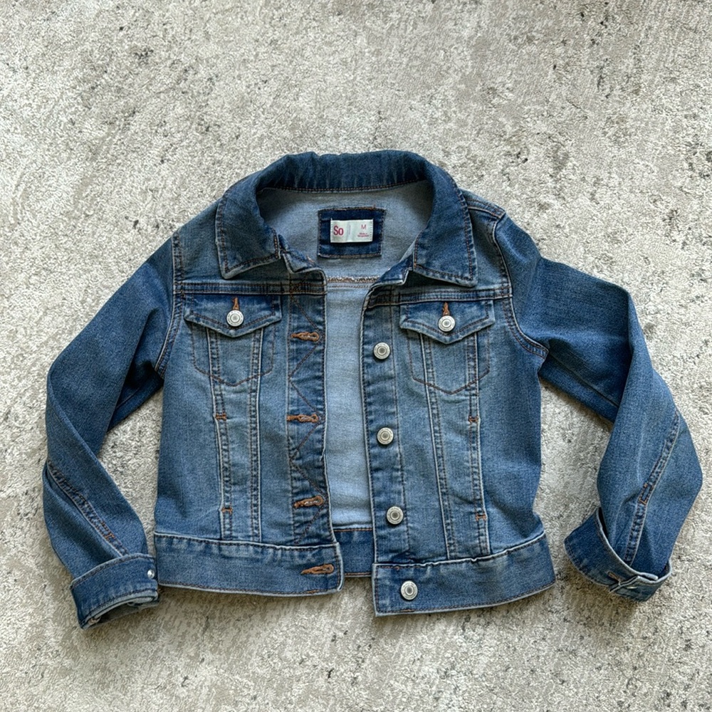 So Denim jacket size 8